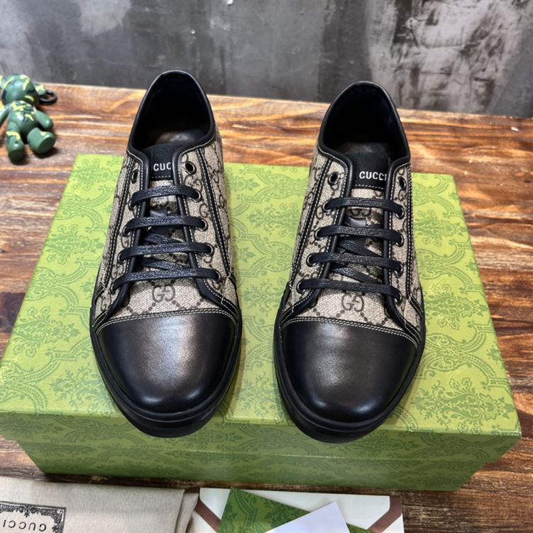 GUCCI CALIFORNIA GG PU FABRIC LOW-TOP SNEAKER – GCC054