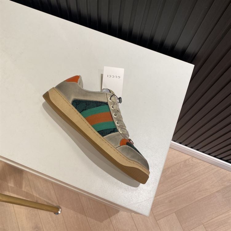 GUCCI SCREENER GG WHITE GREEN – GCC056