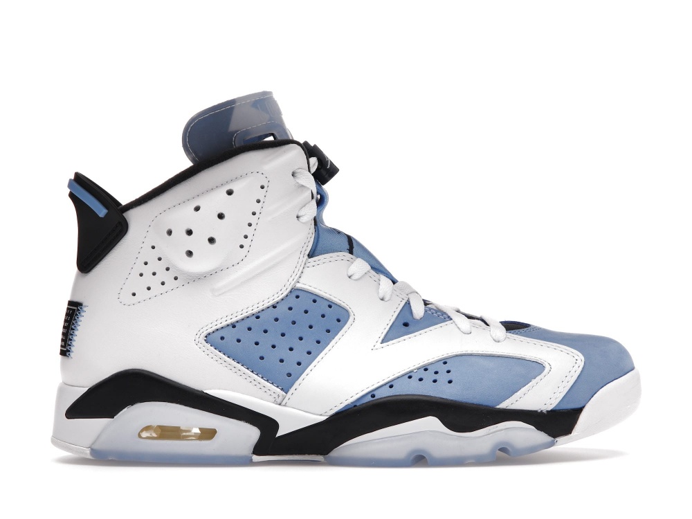 Air Jordan 6 Retro UNC White
