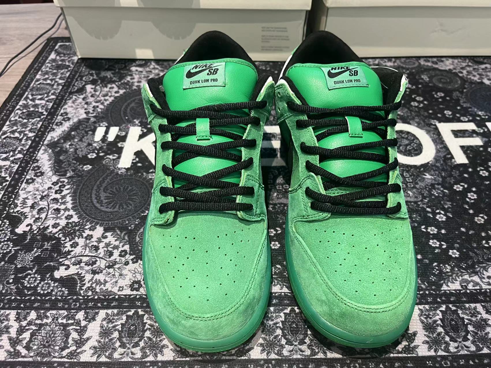 Power Puff Girls Dunks green