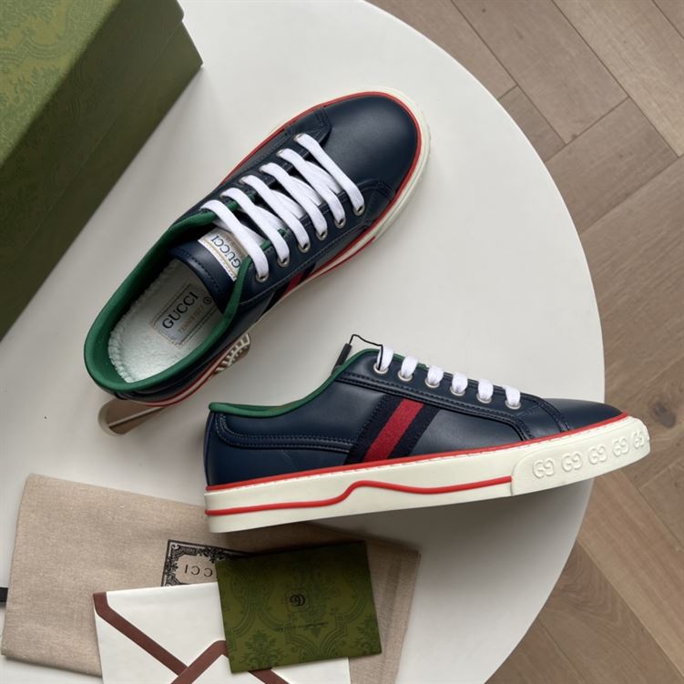 GUCCI TENNIS 1977 SNEAKER BLUE – GCC144