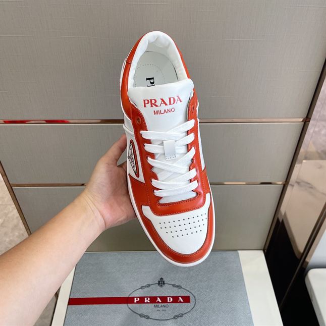 PRADA DOWNTOWN LEATHER SNEAKERS – PRS071