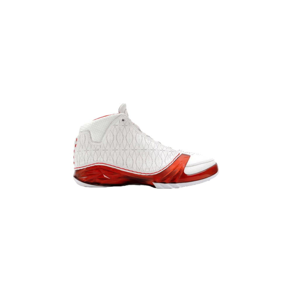 Jordan 23 White Varsity Red