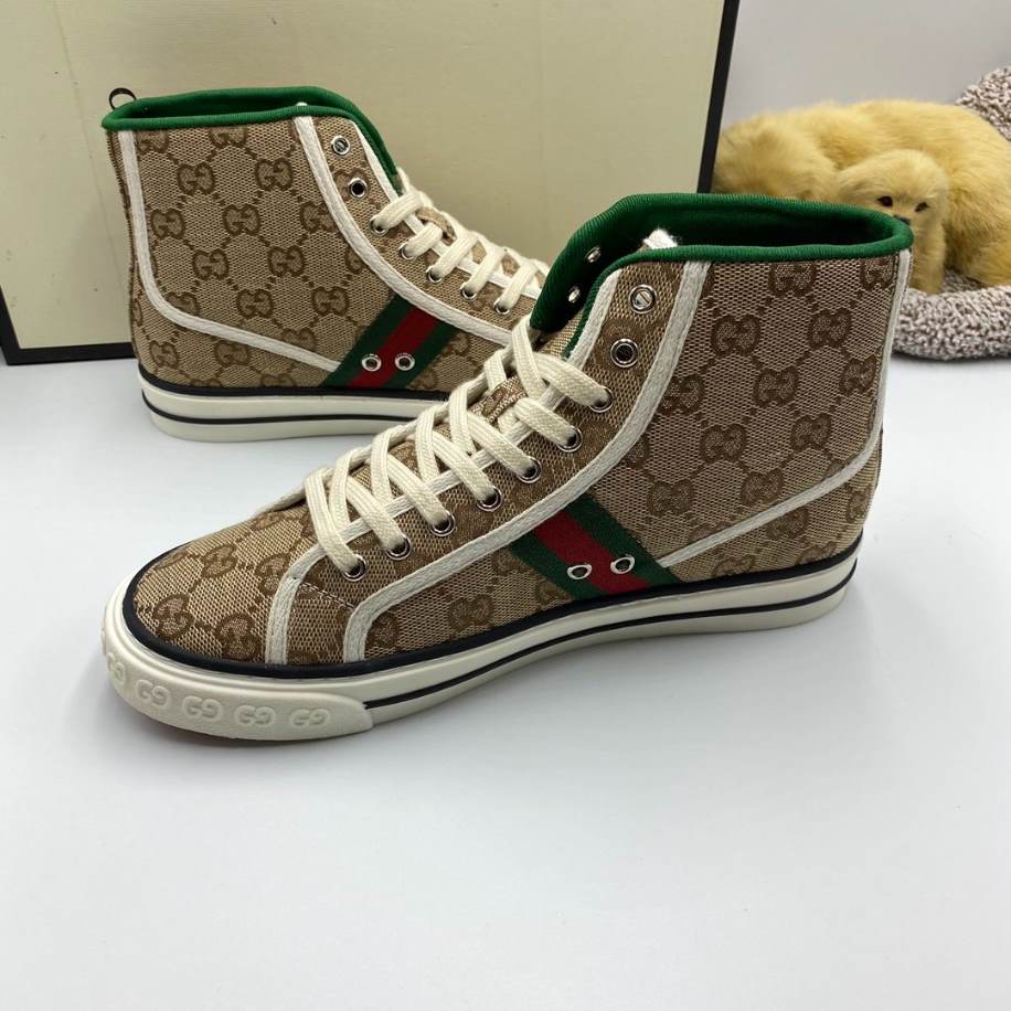 Gucci Off The Grid High Ebony Brown Sneakers – GCC214