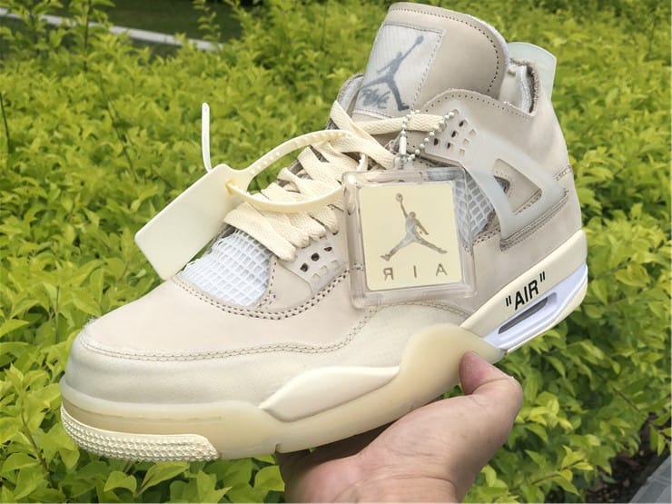 Air Jordan 4 Retro Off-White Sail