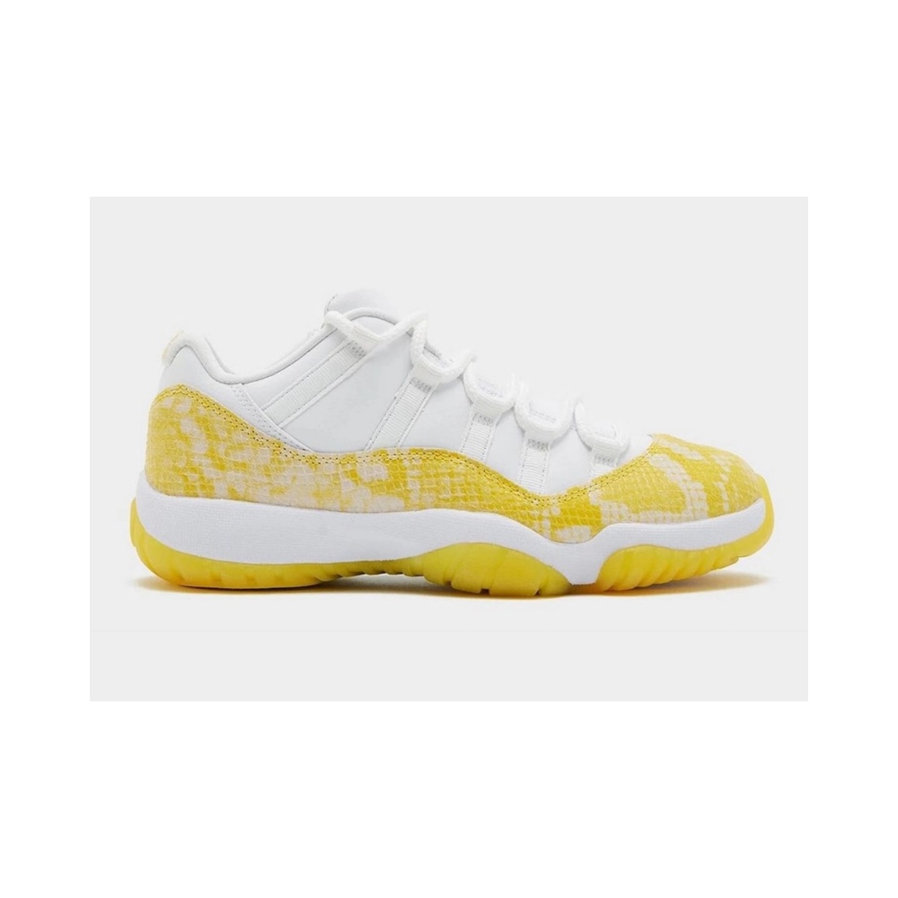 Air Jordan 11 Low Yellow Snakeskin
