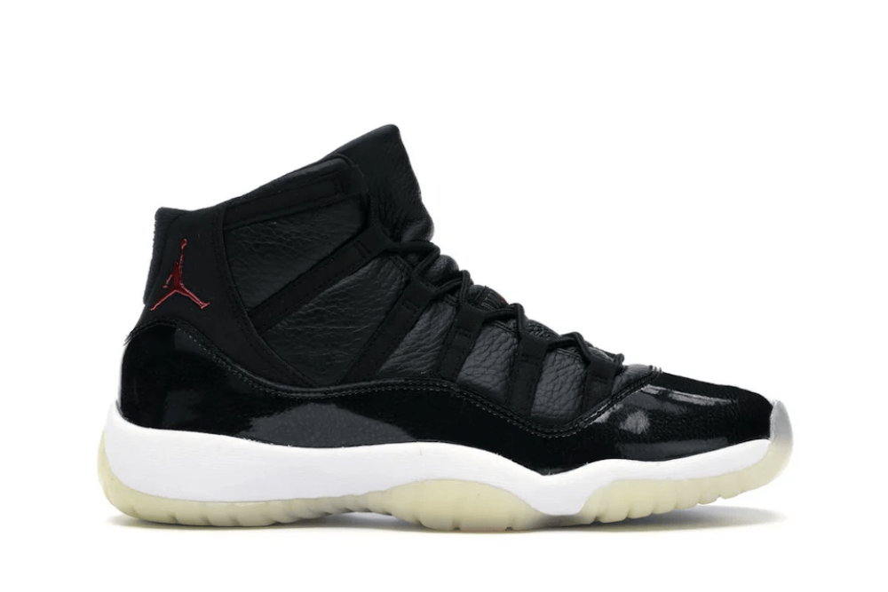 Jordan 11 Retro 72-10, Black/Gym Red-White-Anthracite