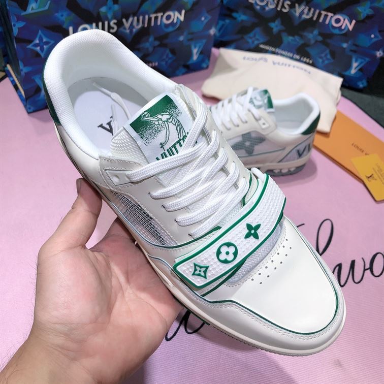LOUIS VUITTON TRAINER GREEN MESH – LVS017