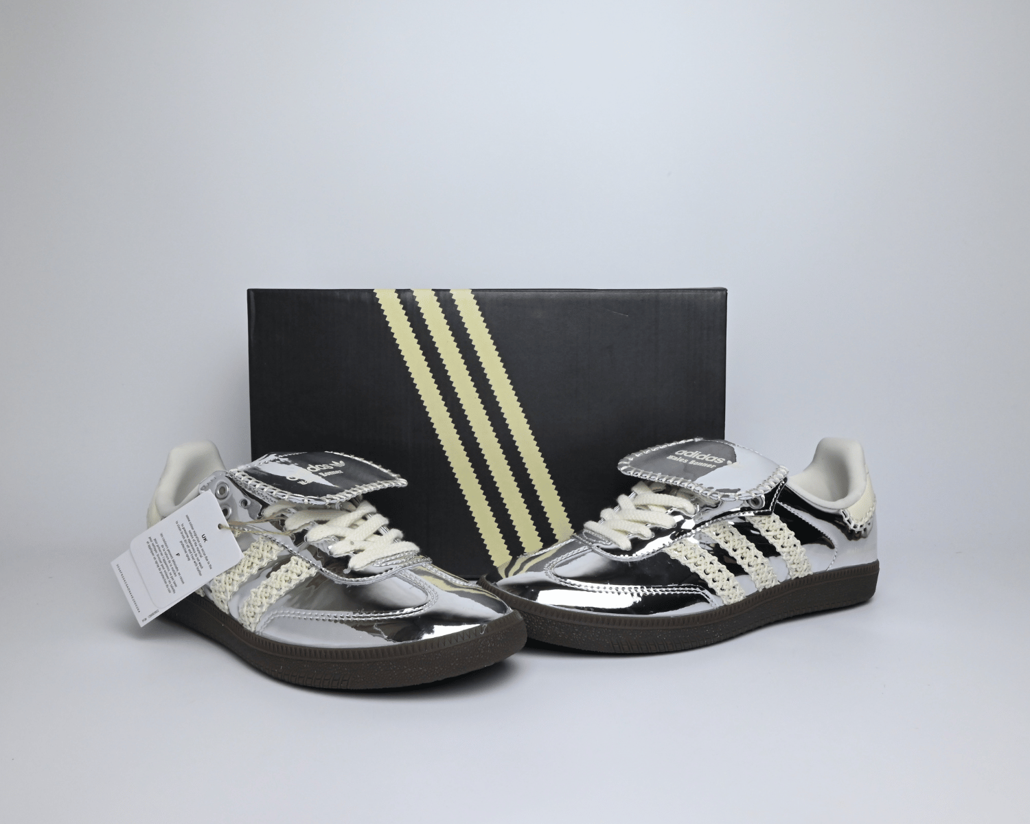 The adidas Samba x Wales Bonner Silver