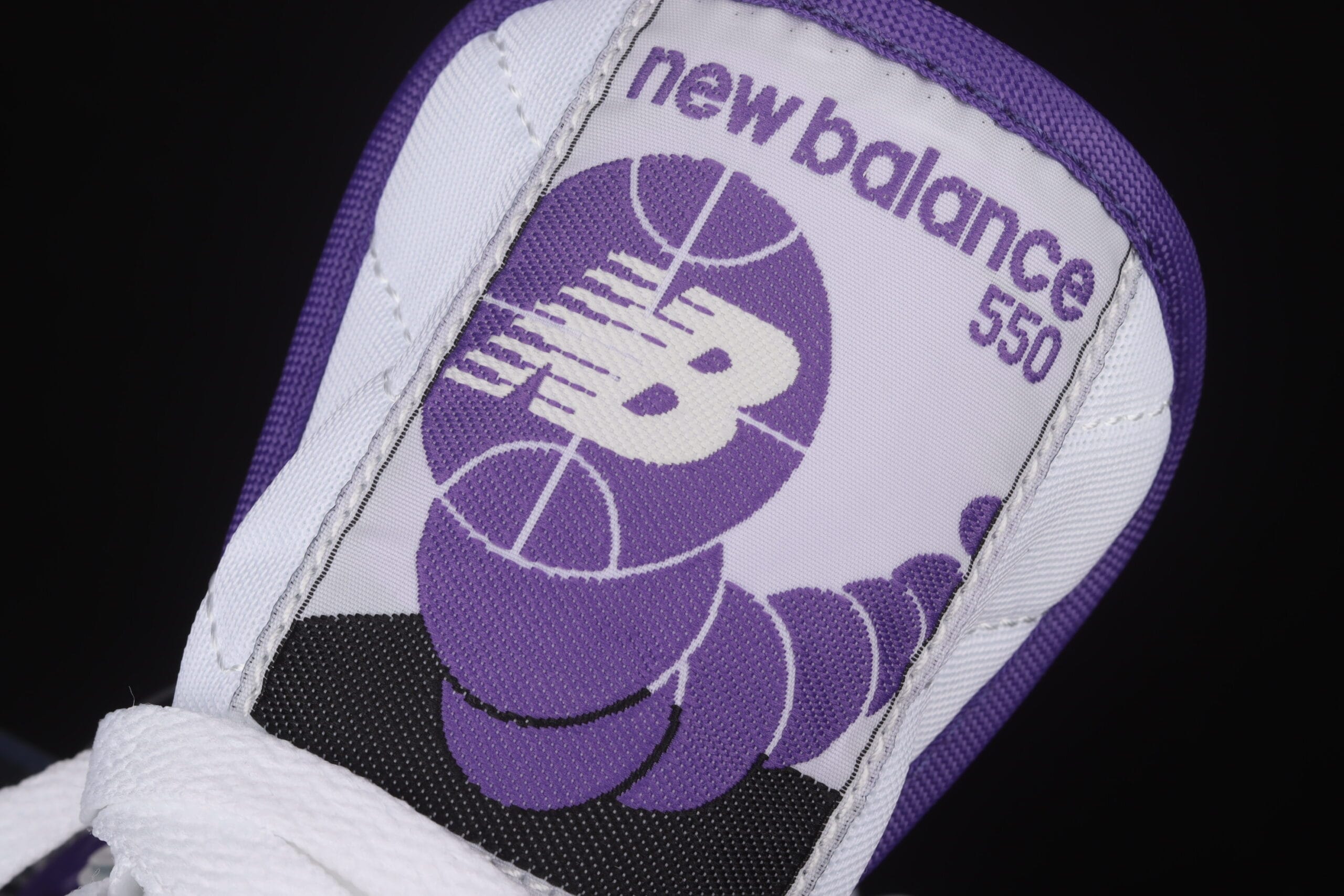 New Balance 550, White Purple
