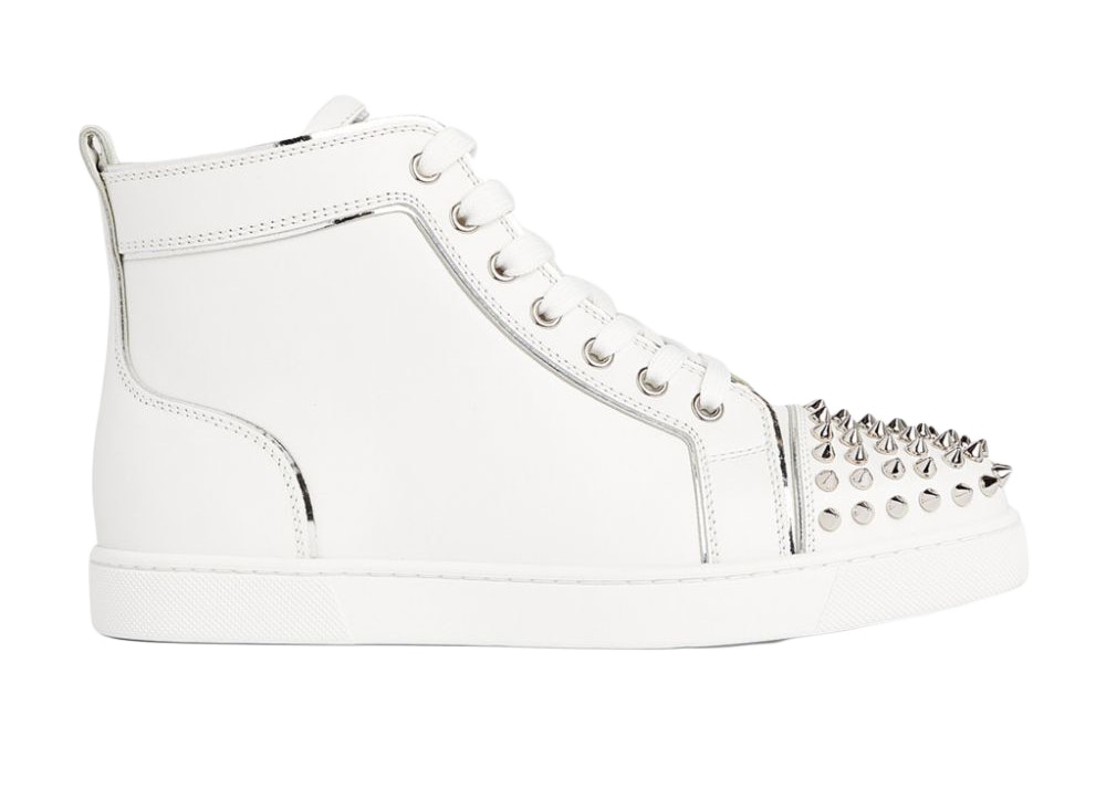 Christian Louboutin Lou Spikes Leather High Top