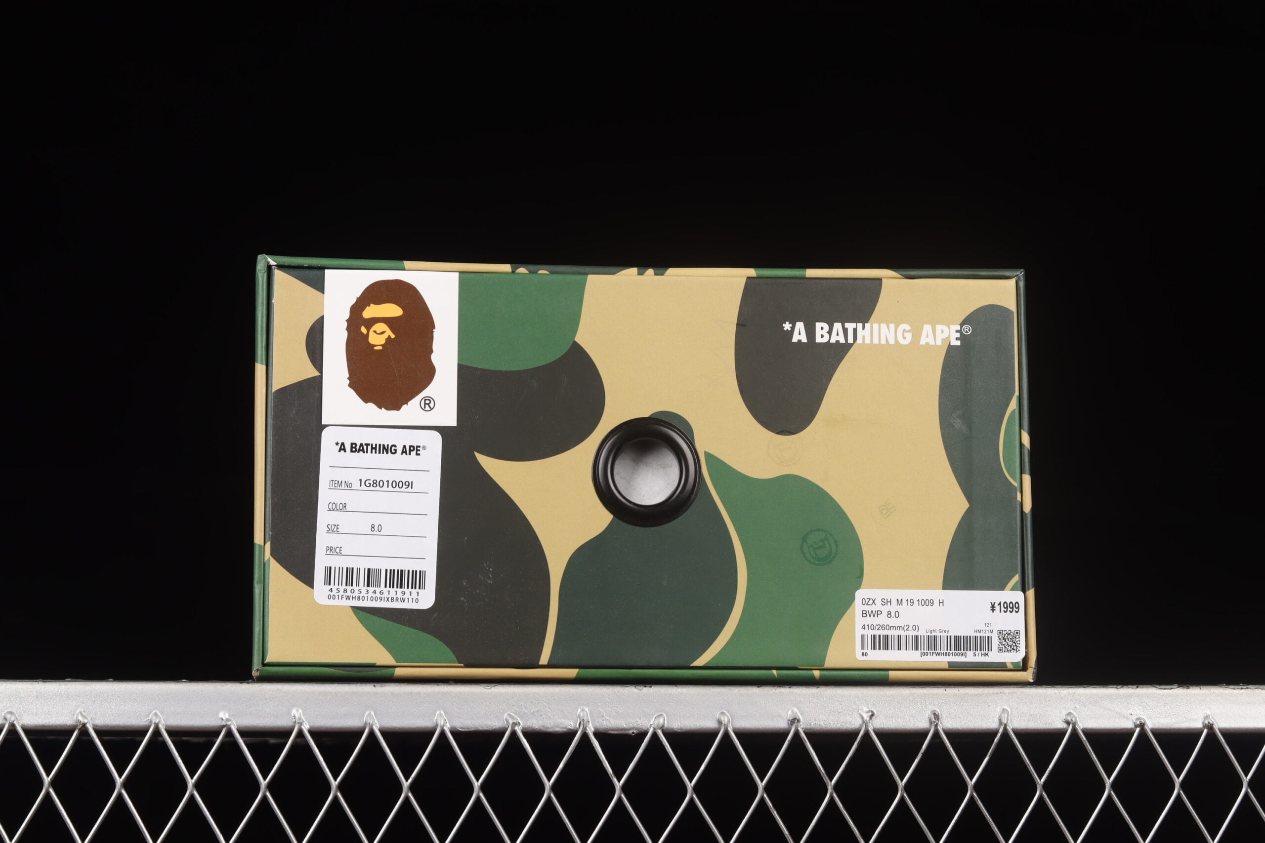 A Bathing Ape Bape STA Sk8 Gray Purple