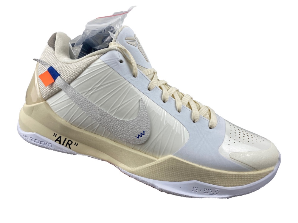 Off-White x Nike Kobe 5 Protro Custom White