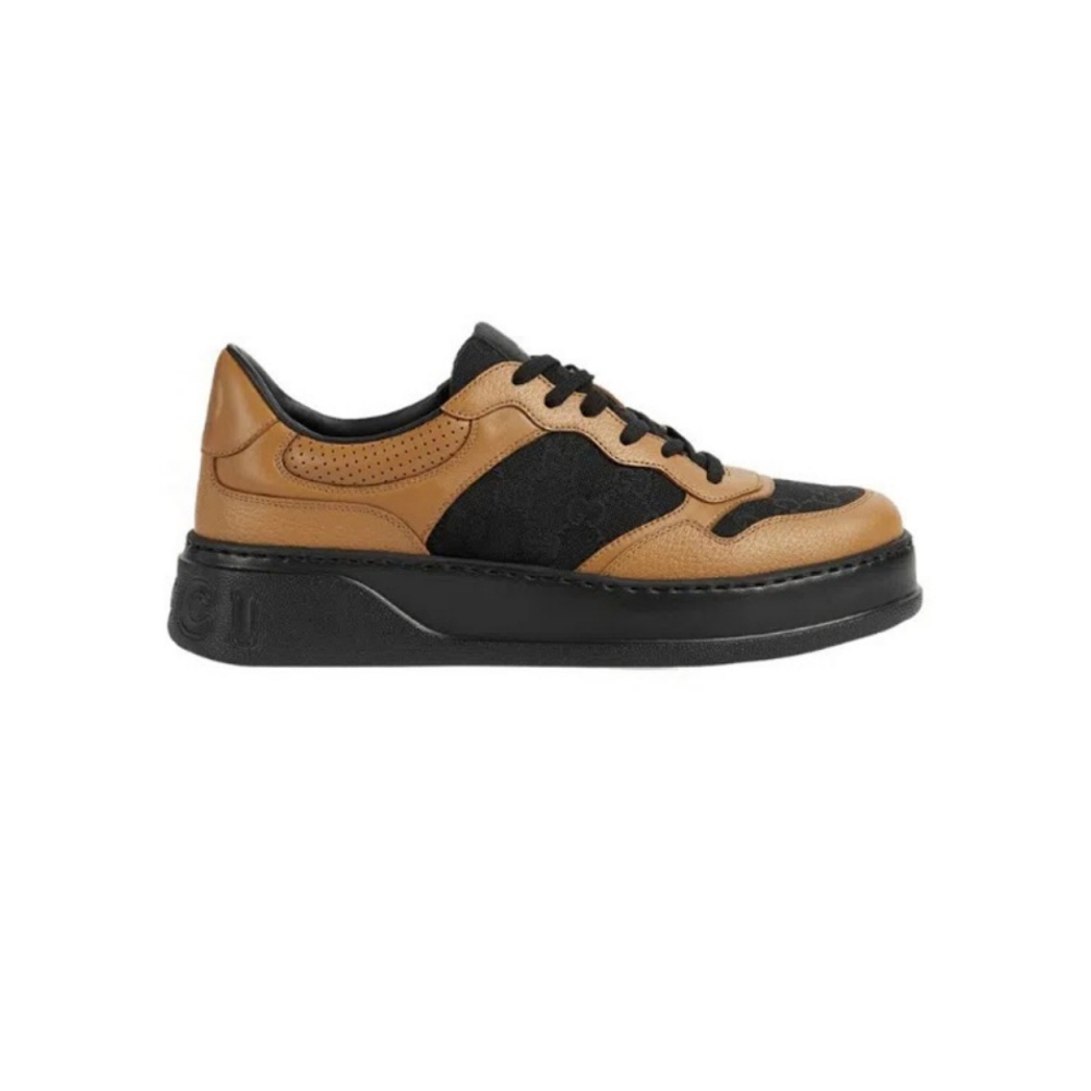 Gucci Lace-Up Black Brown Sneakers – GCC190