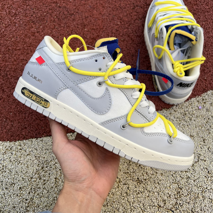 Off White Nike Dunk Low Lot 27