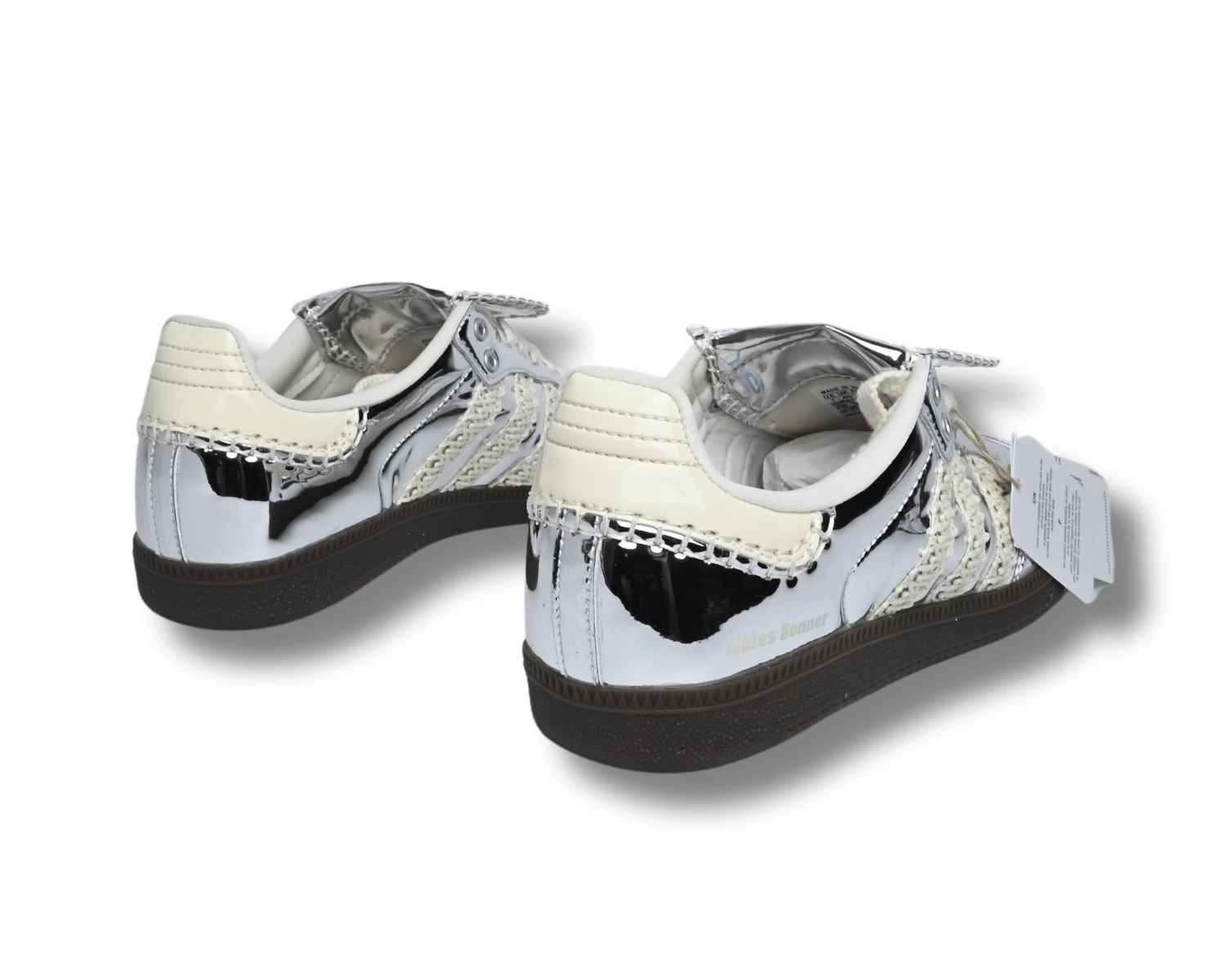 The adidas Samba x Wales Bonner Silver