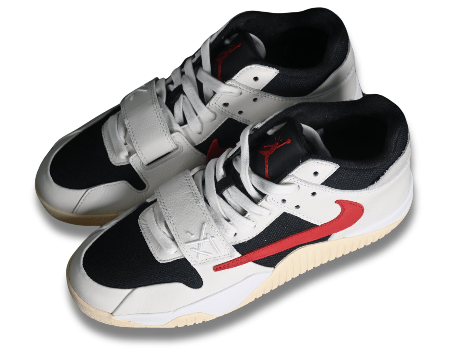 Air Jordan Jumpman Jack TR Travis Scott Sail Red Swoosh