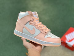 Nike Dunk High Sail Crimson Tint