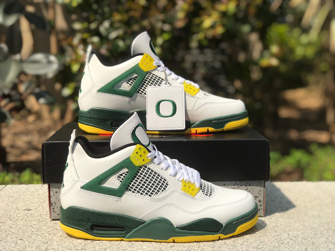 Jordan 4 Retro Oregon Ducks Duckman