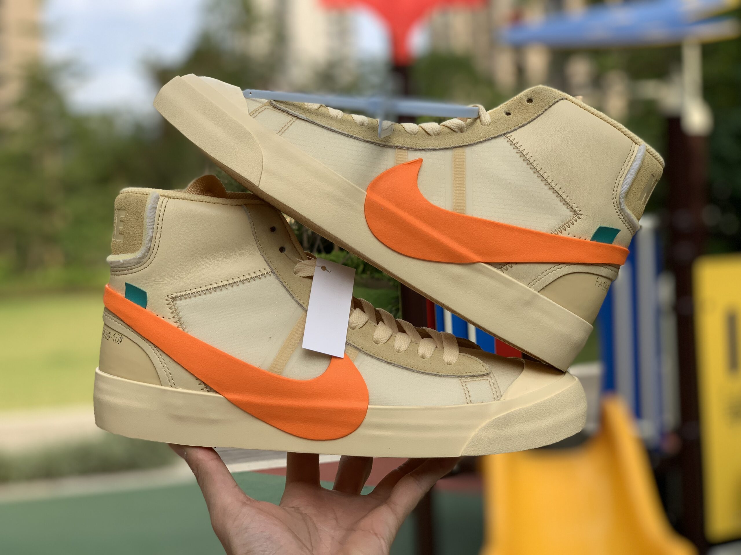 Nike Blazer Mid Off-White All Hallow’s Eve Extended Size