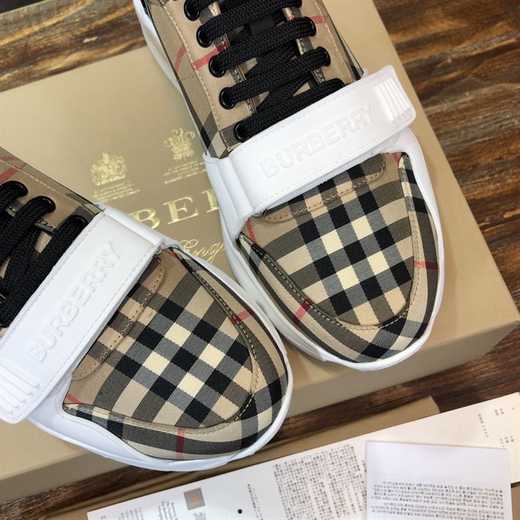 BURBERRY VINTAGE CHECK COTTON SNEAKER – BBR011