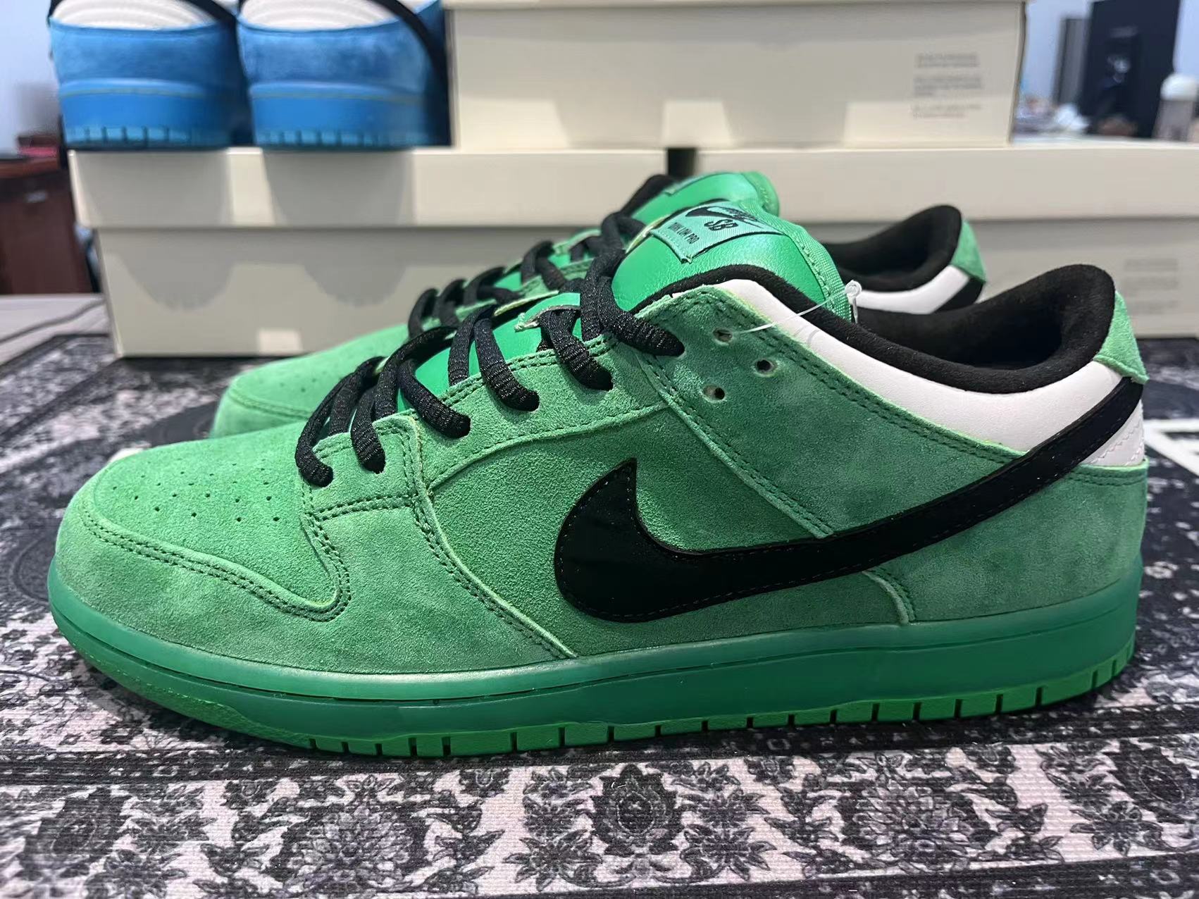 Power Puff Girls Dunks green