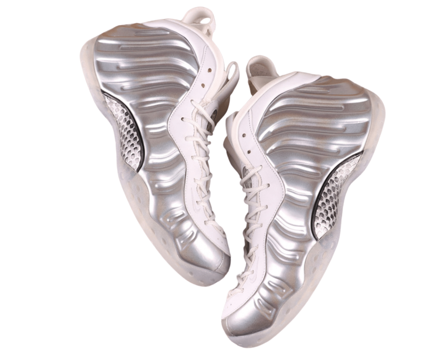 Women’s Nike Air Foamposite One Chrome White