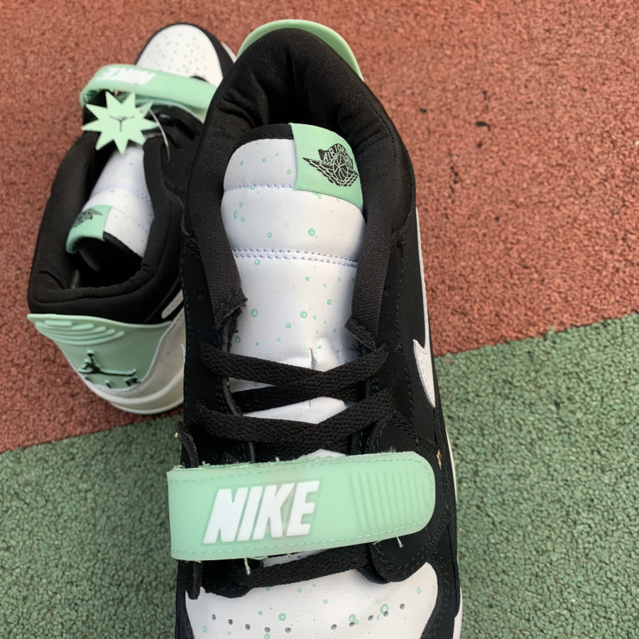 Jordan Legacy 312 Low Black White Teal Tint