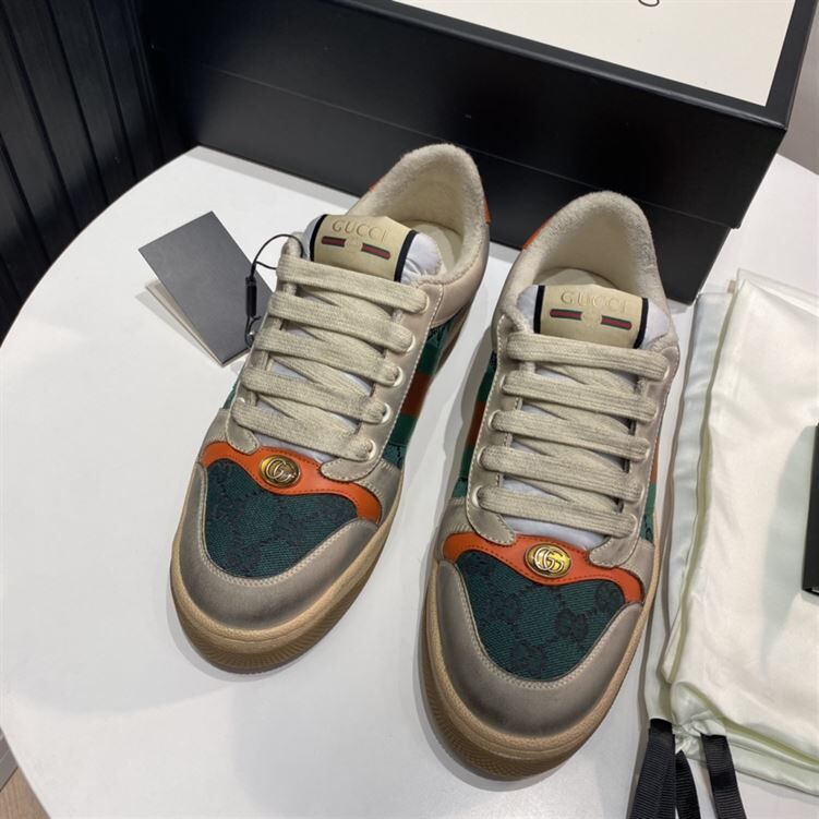 GUCCI SCREENER GG WHITE GREEN – GCC056