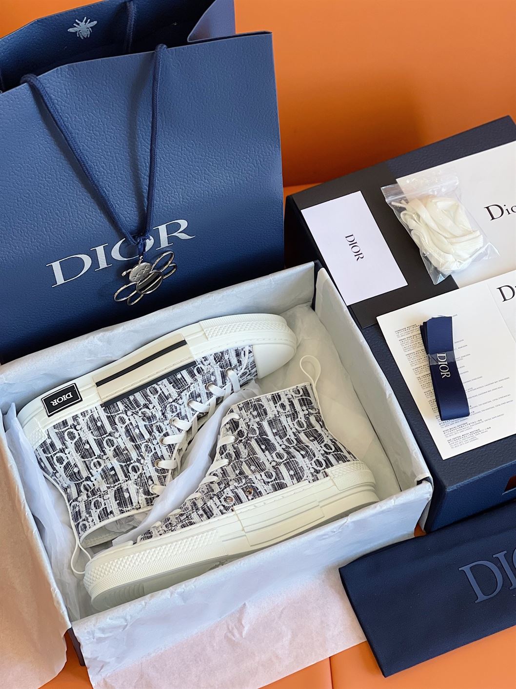 DIOR B23 HIGH-TOP SNEAKER – DO036