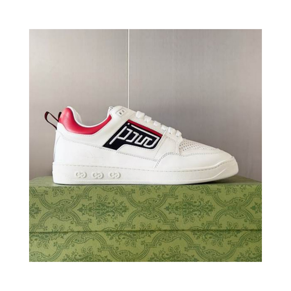 Gucci Basket White And Red Sneakers – GCC219