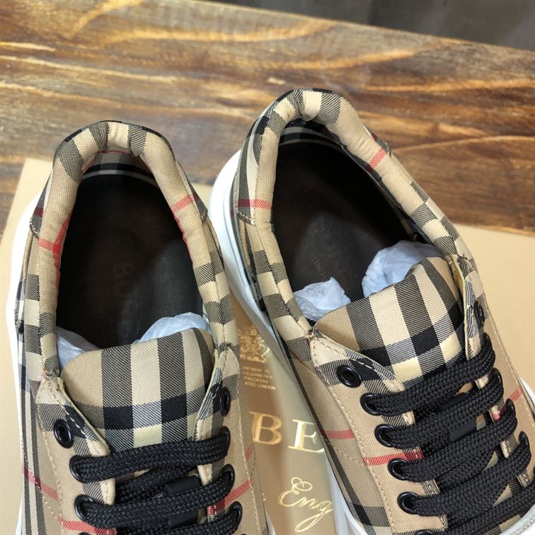 BURBERRY VINTAGE CHECK COTTON SNEAKER – BBR011