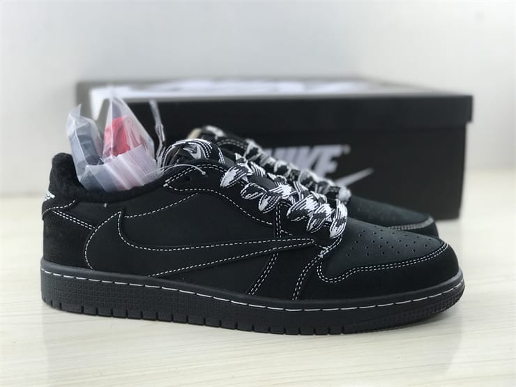 Air Jordan 1 Retro Low OG SP Travis Scott Black Phantom