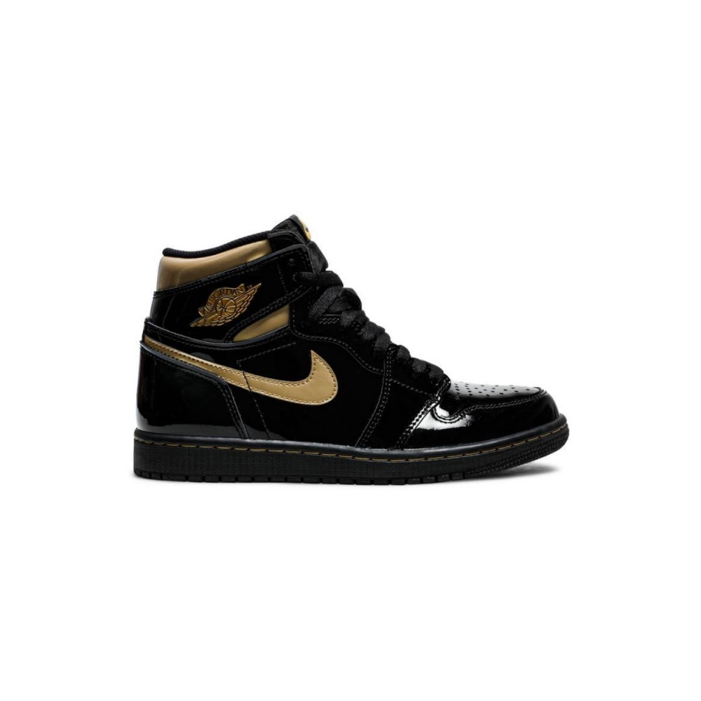 Air Jordan 1 High OG Black Metallic Gold