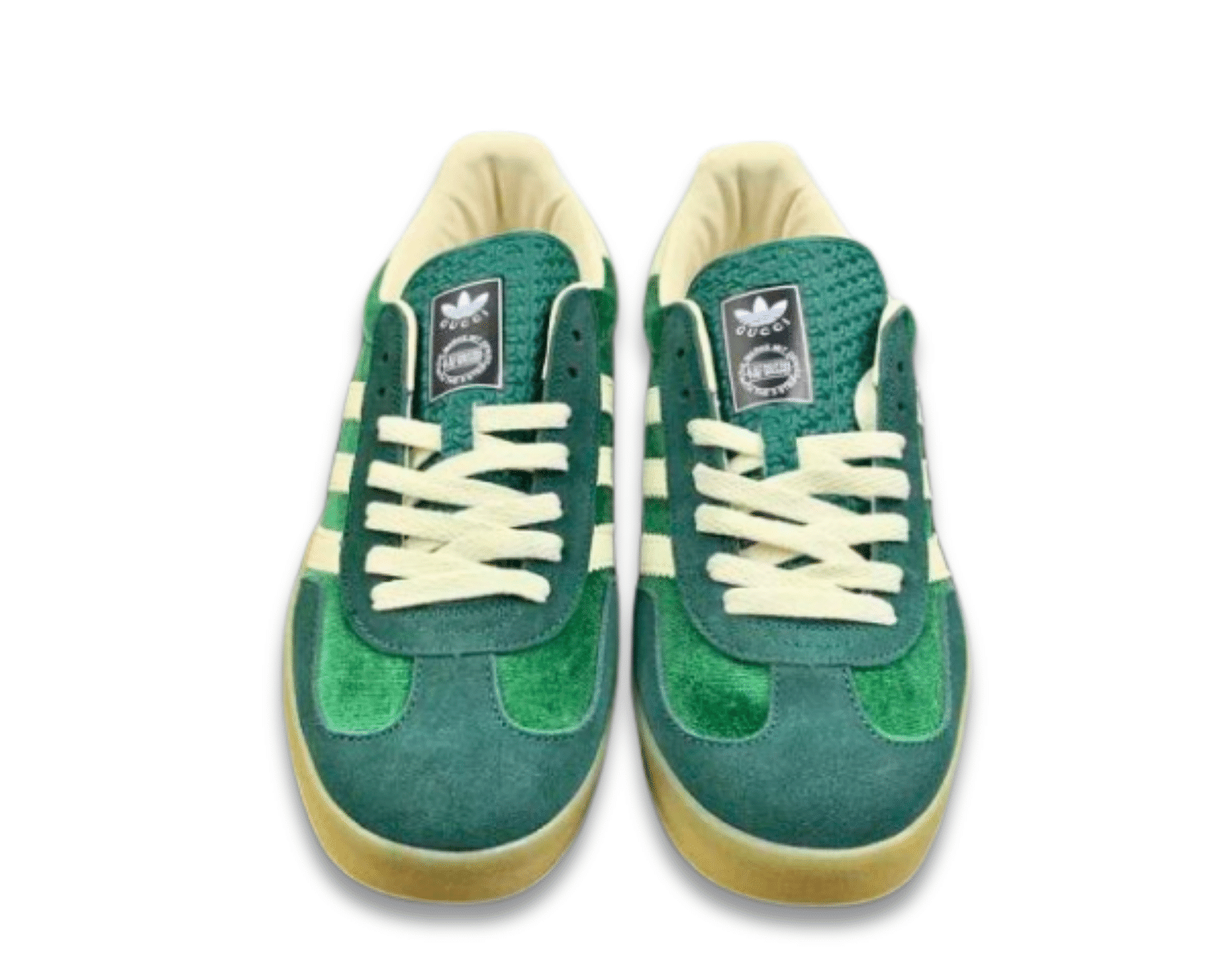 Adidas x Gucci Gazelle Green Sneakers