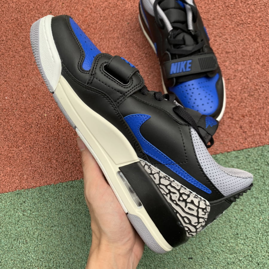 Jordan Legacy 312 Low Black Royal