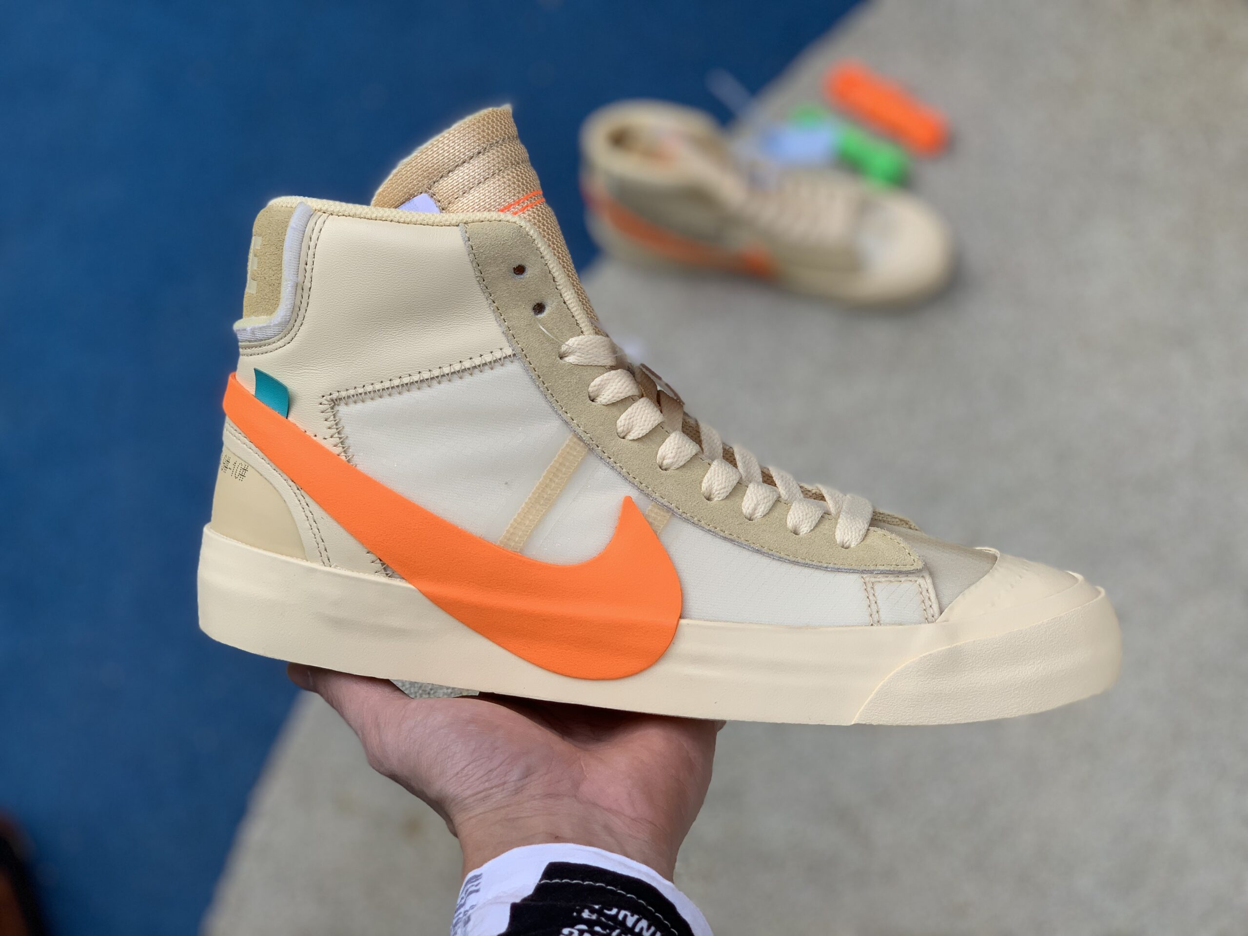 Nike Blazer Mid Off-White All Hallow’s Eve Extended Size