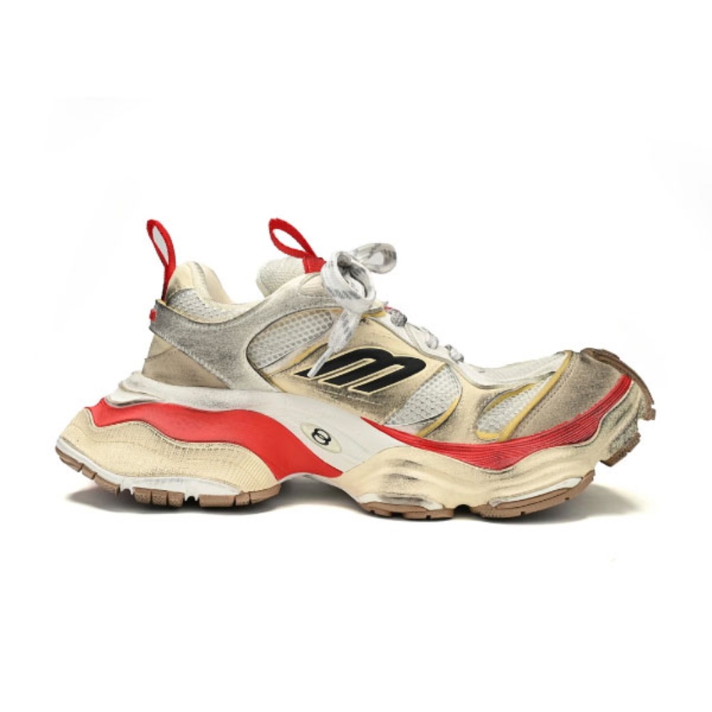 BALENCIAGA CARGO SNEAKER WHITE RED – BLA092