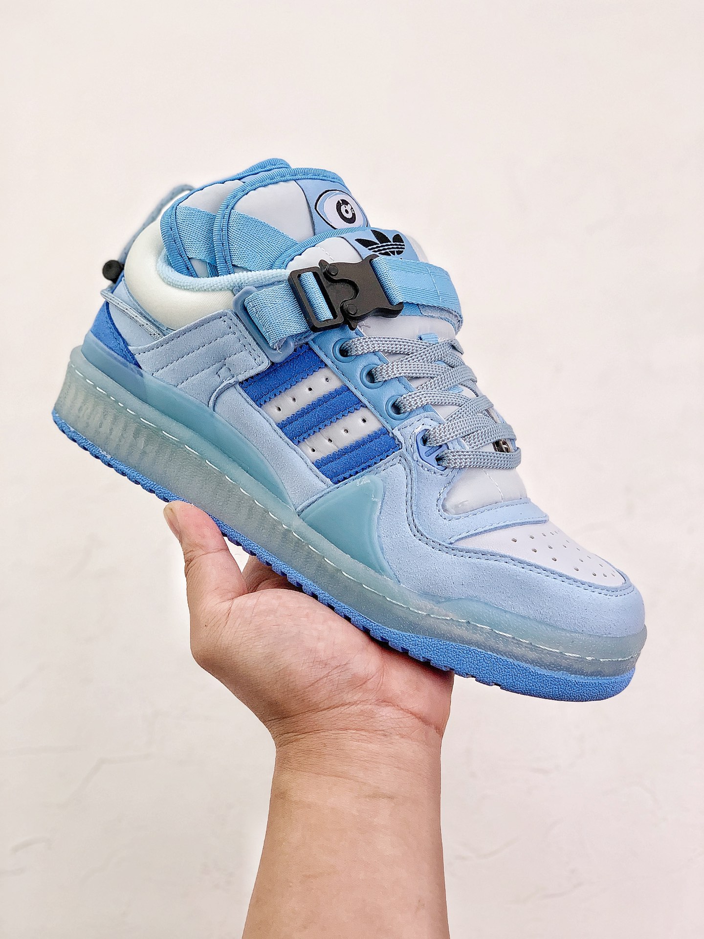 Adidas Forum Buckle Low Bad Bunny Blue Tint