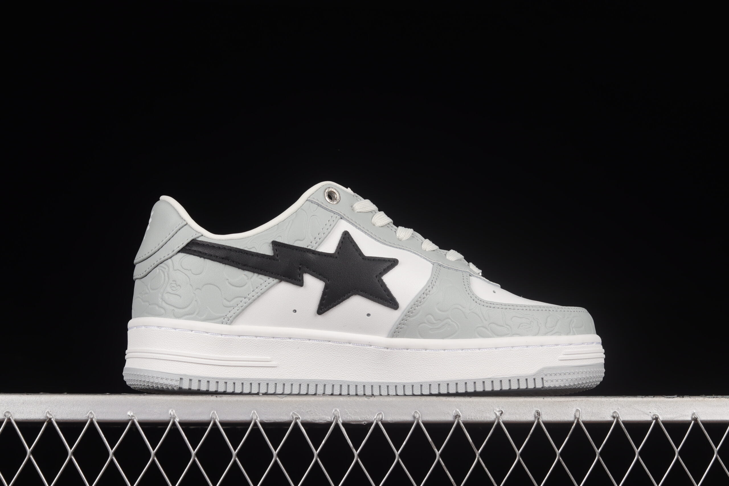 A Bathing Ape Bape STA Low Grey Black