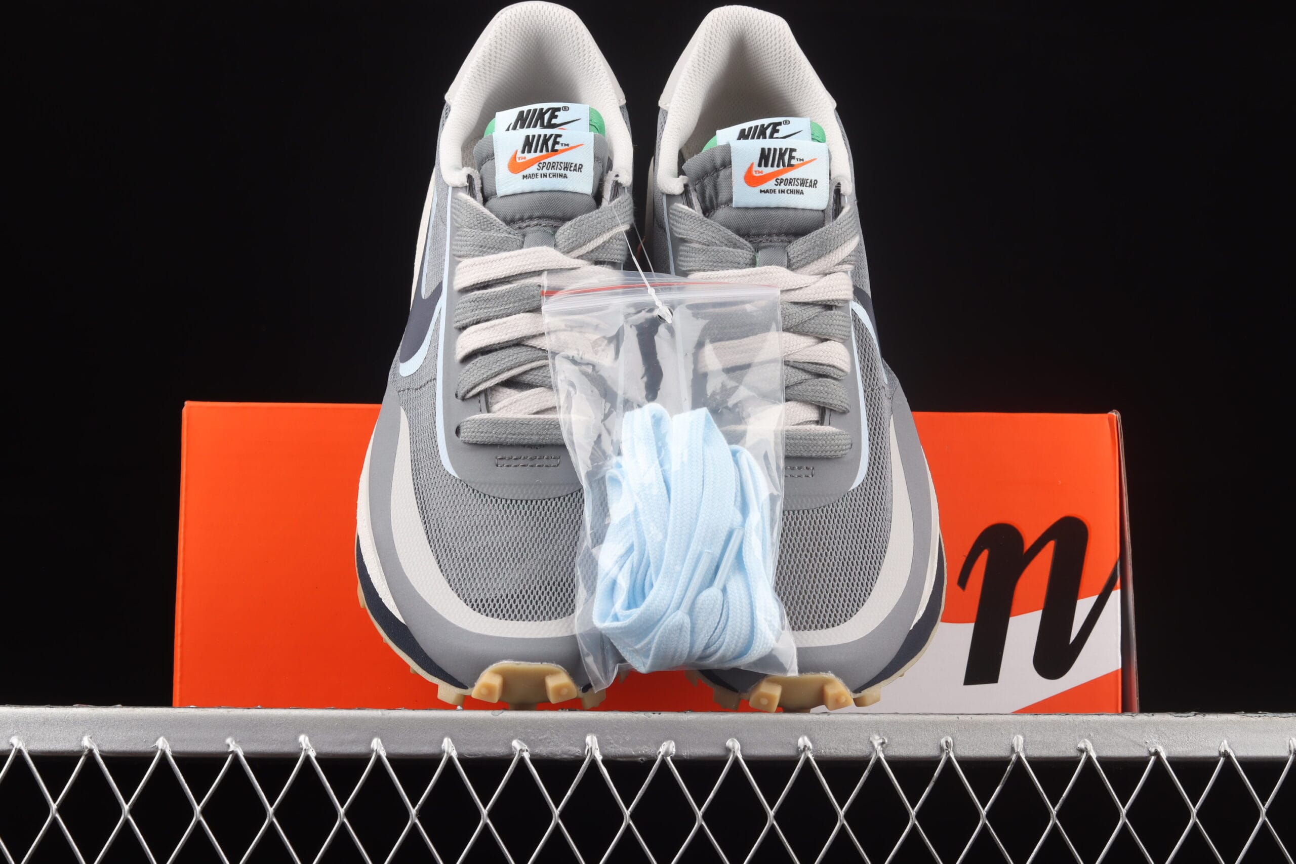 Nike LD Waffle, Sacai CLOT Kiss of Death 2 Cool Grey