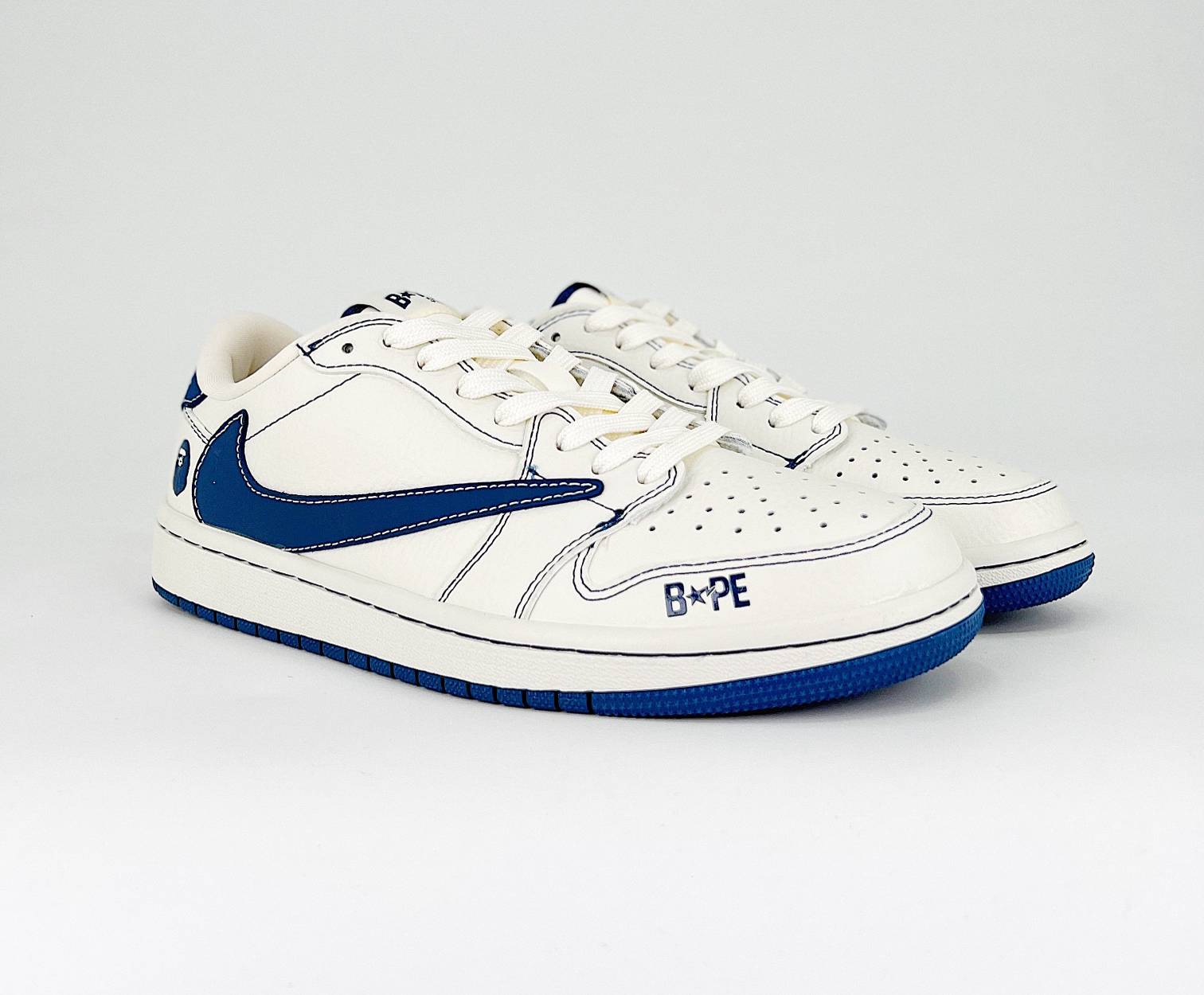 Travis Scott x Air Jordan 1 Retro Low Custom