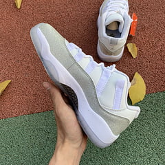 Air Jordan 11 Retro White Metallic Silver