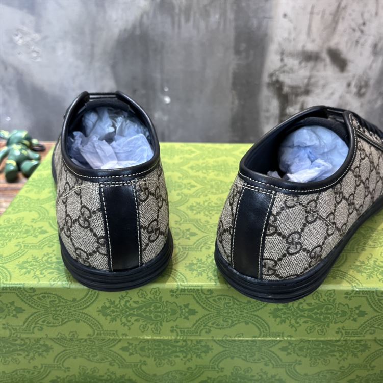 GUCCI CALIFORNIA GG PU FABRIC LOW-TOP SNEAKER – GCC054