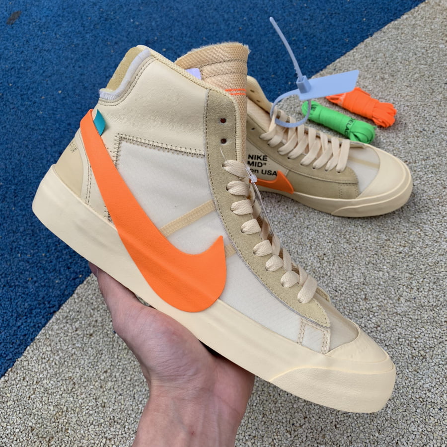 Nike Blazer Mid Off-White All Hallow’s Eve Extended Size
