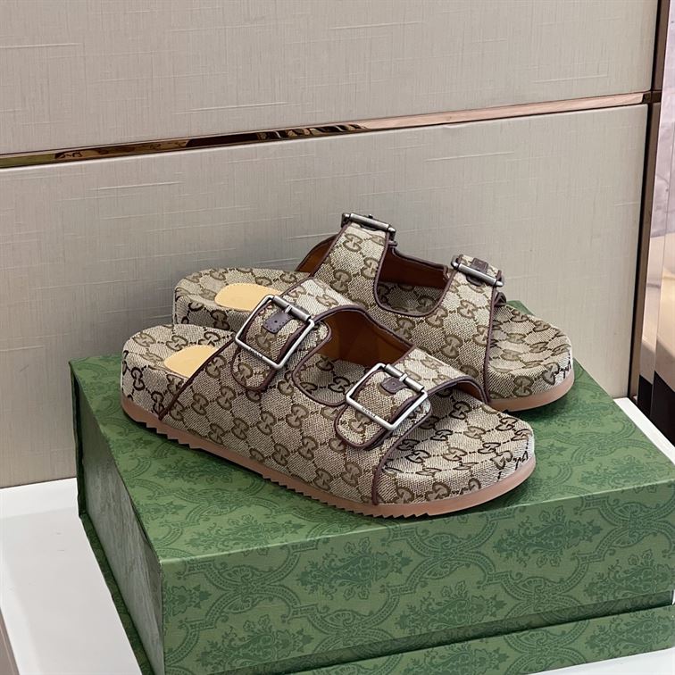 GUCCI MEN’S SLIDE SANDAL WITH STRAPS – GSL027