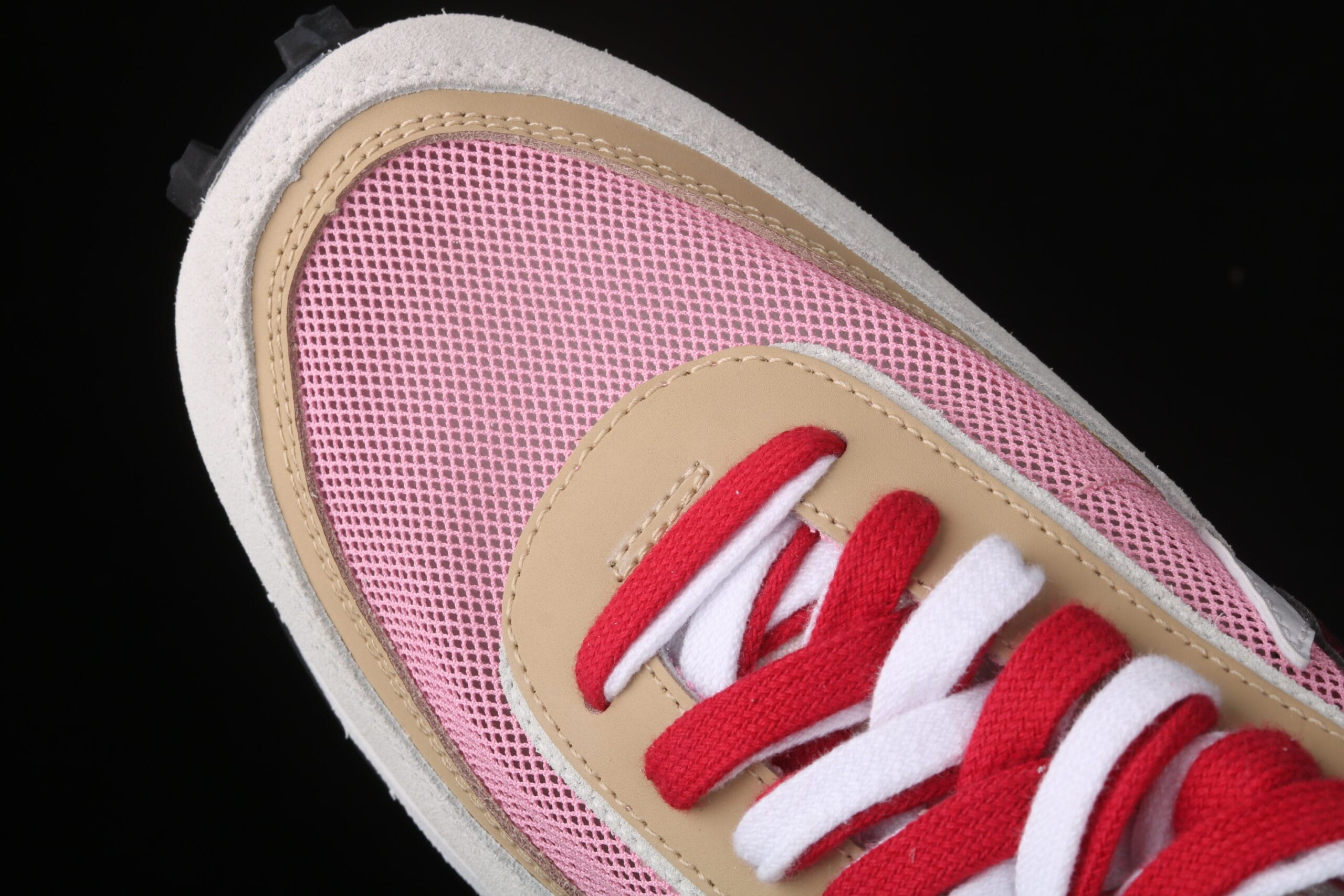 Sacai x Nk LVD Waffle Daybreak, Swoosh Pink Grey White