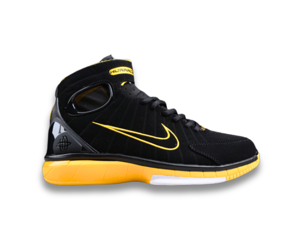 Nike Air Zoom Huarache 2k4 Black Varsity Maize