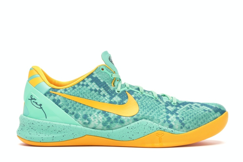 Nike Kobe 8 System Green Glow Laser Orange