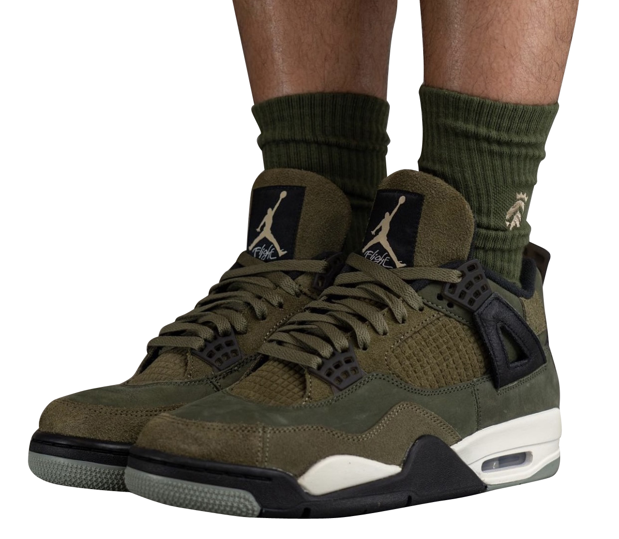 Air Jordan 4 Craft Medium Olive